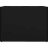  Stolić za kavu crni 80 x 50 x 36 cm od konstruiranog drva | Eponuda.ba