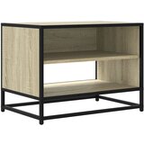 Maison Chic TV omarica - TV stojalo - Televizijska omarica sonoma hrast 61x40x46 cm inženirski les in kovina, (21700387) Cene