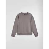 Sinsay Crewneck comfort fit majica dugih rukava s udjelom pamuka | shoptok.hr