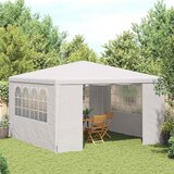  Profesionalni šator za zabave 4 x 4 m bijeli 90 g/m² | shoptok.hr