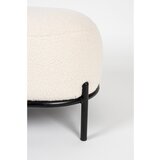 White Label Kremno bel tabure Hocker Polly – | Shoptok.si
