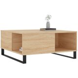  Stolić za kavu boja hrasta 80x80x36,5 cm konstruirano drvo | Eponuda.com
