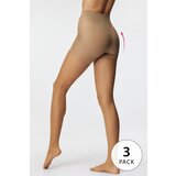 Astratex 3PACK Hlačne nogavice za oblikovanje postave Basic Push-Up 20 DEN Cene
