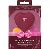 Real Techniques Matte + Merry Puff Trio set aplikatorjev | Shoptok.si