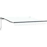  Skrovita tenda Bijelo 300 x 250 cm Poliester i čelik | shoptok.hr