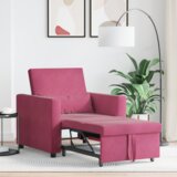 vidaXL 3-v-1 enosedežna raztegljiva bordova postelja | Shoptok.si