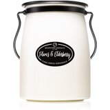 Milkhouse Candle Co. Creamery Plums & Elderberry mirisna svijeća Butter Jar 624 g | shoptok.hr