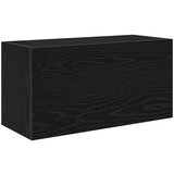 Maison Chic Kopalniška stenska omarica - Kopalniške omarica črn 60x25x30 cm inž. les iu1331, (22063985) | Shoptok.si