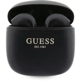 Guess bluetooth tws slušalke brezžične in-ear črne classic est logo, (21832940)