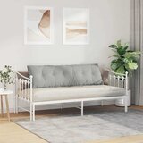  Jastuk za leđa Svijetlo siva 160 x 50 cm Mikrofiber tkanina | shoptok.hr