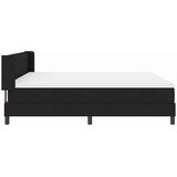  s opruga kutije s uzglavljem Crna 200 x 180 cm tkanina | shoptok.hr