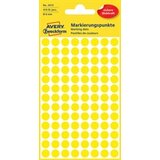 Avery Zweckform Naljepnice (točke za označavanje) Zweckform 3013, promjer 8 mm, žute | shoptok.hr