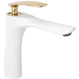 REA Bath ORBIT Mešalnik za umivalnik White Gold Low Cene