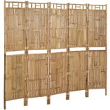 Maison Chic Paravan - Sobne pregrade 5-delni iz bambusa 200x180 cm, (22111787) | Shoptok.si