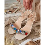 Resti Women's Sandals on a post with crystals Osdar | Shoptok.si