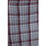 Trendyol Navy Blue Plaid Stitching Fabric Mini Woven Skirt | Eponuda.ba