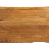 vidaXL Mizna plošča 100x80x2,5 cm naraven rob trden mangov les Cene