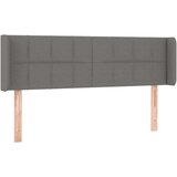  Uzglavlje tamnosivo 147x16x78/88 cm od tkanine | shoptok.hr