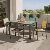 Ambia Garden STOL aluminij antracit, siva | Shoptok.si