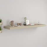 Maison Chic Stenska polica - Viseča Polica barva hrasta 90x23,5x3,8 cm MDF, (21784887) | Shoptok.si
