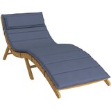  Jastuk za ležaljku kraljevsko modri 180x60x4 cm tkanina Oxford | shoptok.hr