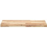  Plutajuće police 4 kom 80x40x4 cm Neobrađeno puno drvo akacije | Shoptok.si