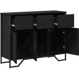  Kreveta s ladicama Crni hrast 97 x 32,5 x 74,5 cm | shoptok.hr
