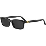 Dior Petit CD S1I Black Rectangular Sunglasses - ONE SIZE (54) Cijene