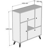 Hanah home višesvrhni Kabinet Hercules 3100 | Eponuda.com