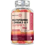 LocoNatura multivitamins and omega gummies - dječji multivitaminski bomboni (120 bombona)