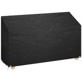 vidaXL Prevleka za vrtno klop 12 obročkov 210x70x70/88 cm polietilen | Shoptok.si