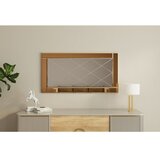 Hanah home ogledalo pierre bronze white v2