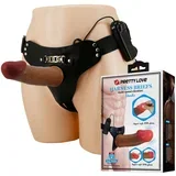 Strap-on Pretty Love Starks Harness Briefs Brown