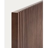 Kave Home Vzglavje iz masivnega jesena v temni naravni barvi 195x70 cm Beyla – | Shoptok.si