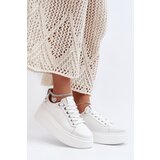 CheBello Leather Women's Sneakers with Bracelet 4406 White | shoptok.hr
