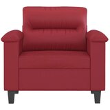  Fotelj vinsko rdeč 60 cm umetno usnje | Shoptok.si