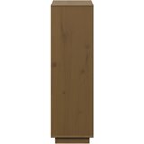  Visoka komoda boja meda 74 x 35 x 117 cm od masivne borovine | shoptok.hr