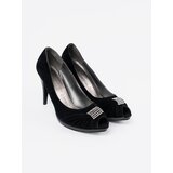 Shelvt Open toe pumps black | ePonuda.com