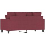  Dvosjed od tkanine crvena boja vina 140 cm | shoptok.hr