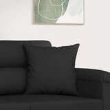  Jastuci 2 kom crni 40 x 40 cm od mikrovlakana | shoptok.hr