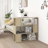 vidaXL Ormarić za knjige / sobna pregrada boja hrasta 100 x 24 x 94 cm Cijene