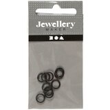 Artmie Crni spojni prstenovi 7 mm x 1 mm - 50 kom | shoptok.hr