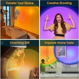 CORATED Sunset LED projektor z RGB ambientno svetilko s stojalom | Shoptok.si