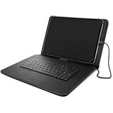 Avizar 10-palčna torbica za tablični računalnik s tipkovnico QWERTY USB C priključkom, integrirano podporno stojalo - črna, (5000087263) | Shoptok.si