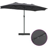  Vrtni suncobran Antracit 385 x 209 x 244 cm Poliester | shoptok.hr