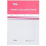 NARODNE NOVINE-UT XII-7 PROMET I ZAKLJUČNO STANJE - KNJIGA ŠANKA; Blok 100 listova, 21 x 29,7 cm | shoptok.hr