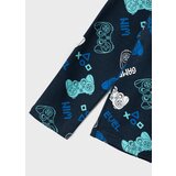 name it Pižama 'GAMER' modra / turkizna / safir / bela | Shoptok.si