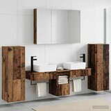  Set namještaja za kupaonicu 6 pcs Staro drvo | Shoptok.si