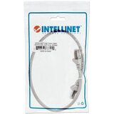 Intellinet 733212 RJ45 omrežni kabel\, Patch kabel CAT 6 S/FTP 0.50 m siva pozlačeni konektorji 1 kos, (20419149) | Shoptok.si