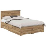  Okvir za krevet s ladicama Umjetnički hrast 120 x 190 cm | shoptok.hr